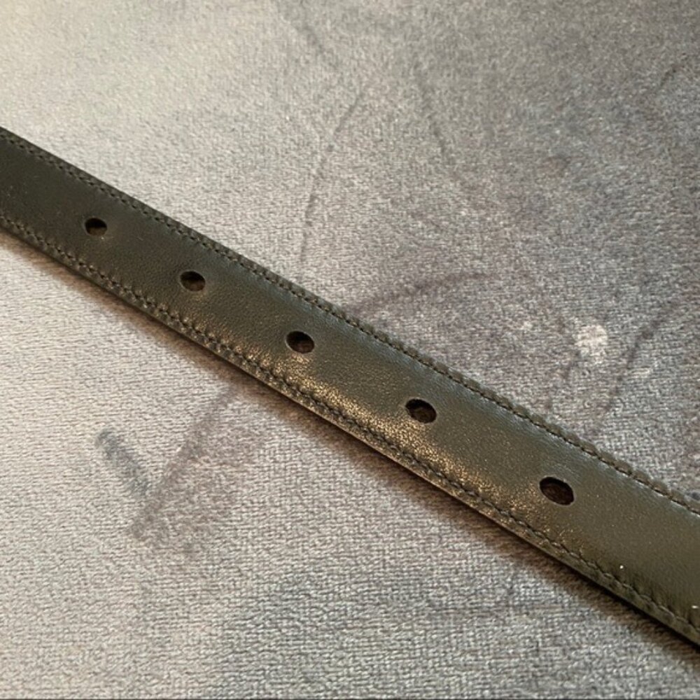 YSL Monogram Leather Belt - Picture 5 of 7